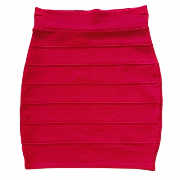 Love Culture Dresses & Skirts - Love Culture- Vibrant Red Pencil Skirt (sz s) NWOT